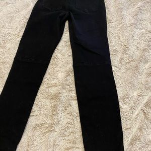Women’s Material Girl black stretch pull on pants. Size M/L.